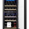 Free-standing wine cabinet 22 bottles