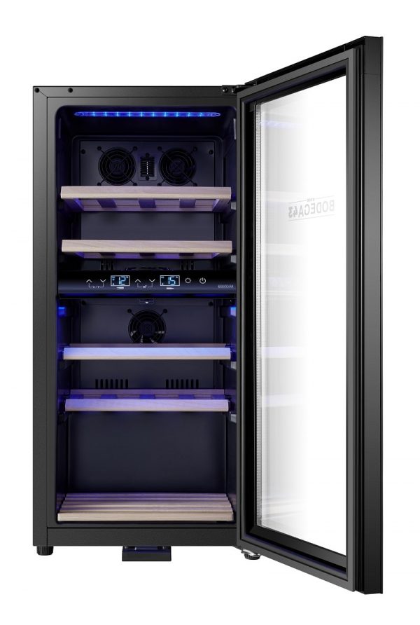 Free standing wine refrigerator 22 bottles