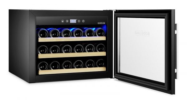 Narrow built-in wine fridge 18 bottles