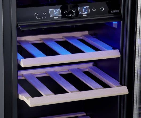 Wine cooler with 2 temperature zones BODEGA43-22