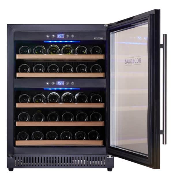 How does a wine cooler work