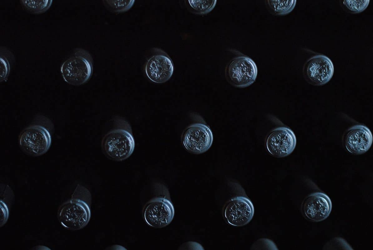 under stairs wine storage