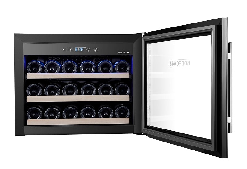 built-in wine fridge in kitchen built-in wine fridge in kitchen